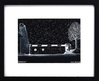 Viktor Preiss - Plískanice - originál kresba